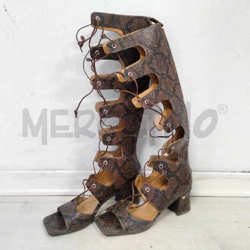 STIVALI DONNA PELLE STAMPATA GUCCI | Mercatino dell'Usato Viareggio 1