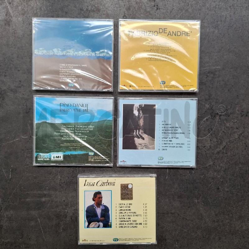 6 CD I GRANDI ALBUM TV SORRISI DE ANDRE DALLA BAGLIONI PINO D. NOMADI CARBONI  | Mercatino dell'Usato Arcore 3