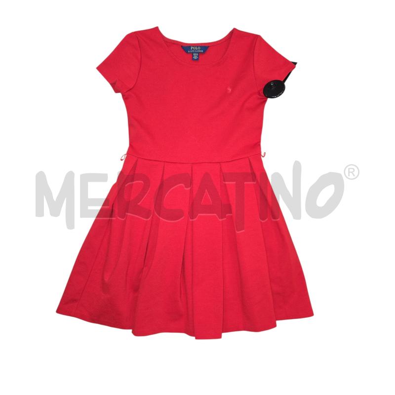 ABITO BAMBINA RALPH LAUREN ROSSO | Mercatino dell'Usato Arcore 1