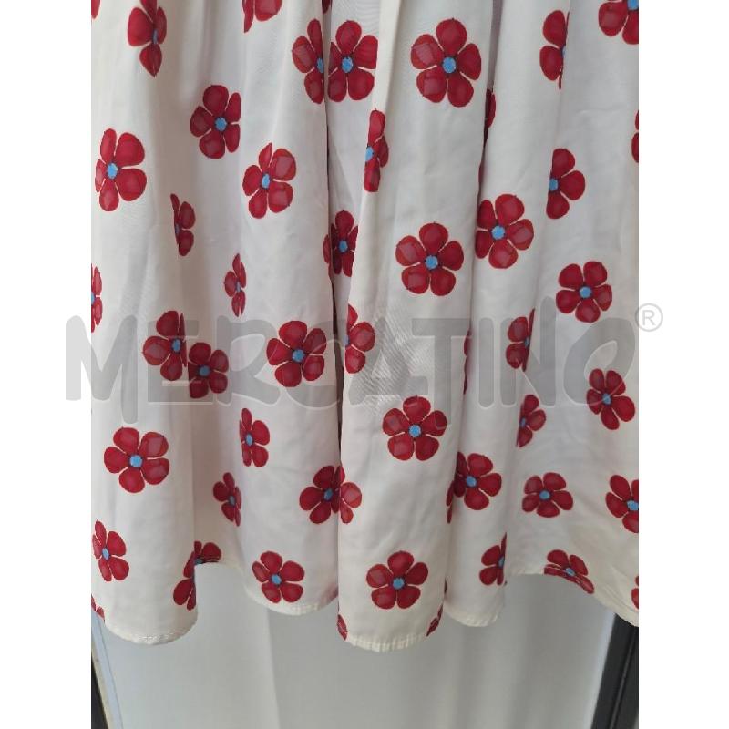 ABITO DONNA BLUGIRL BNC FIORI ROSSI | Mercatino dell'Usato Arcore 3