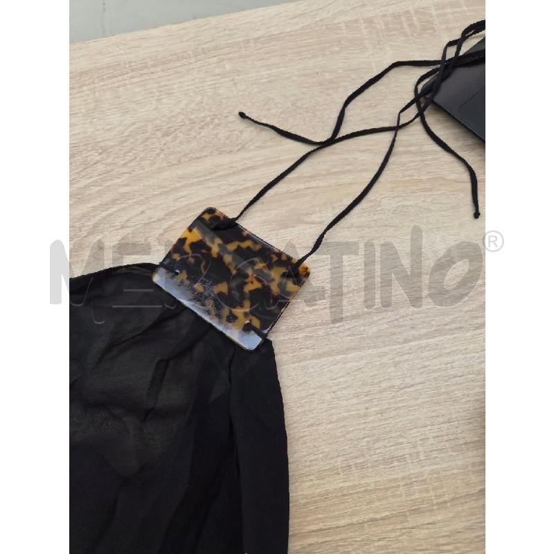 ABITO DONNA COPRICOSTUME ALBERTA FERRETTI SETA NERO TG 42 | Mercatino dell'Usato Arcore 2