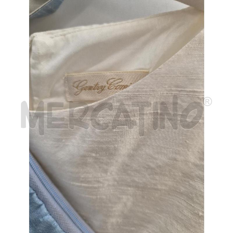 ABITO DONNA GENTRY BLUETTE BNC XS CON BORSETTA E SCIALLE | Mercatino dell'Usato Arcore 4