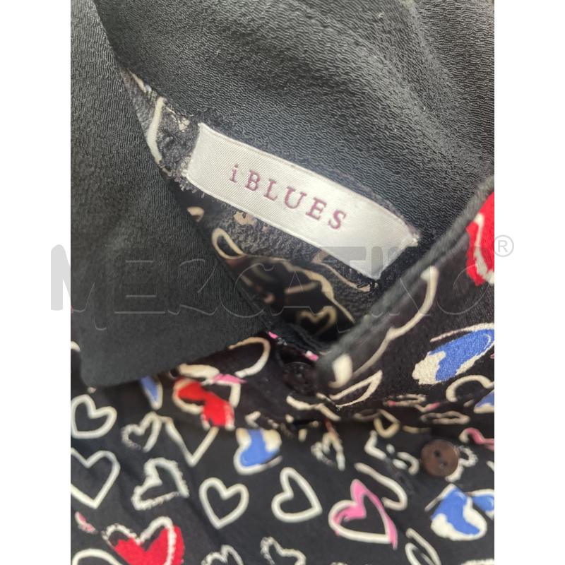 ABITO DONNA IBLUES NERO FANTASIA CUORI TG 46 | Mercatino dell'Usato Arcore 3