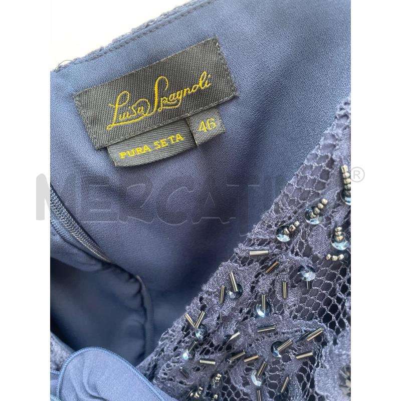 ABITO DONNA LUISA SPAGNOLI BLU PAILLETTES  | Mercatino dell'Usato Arcore 2