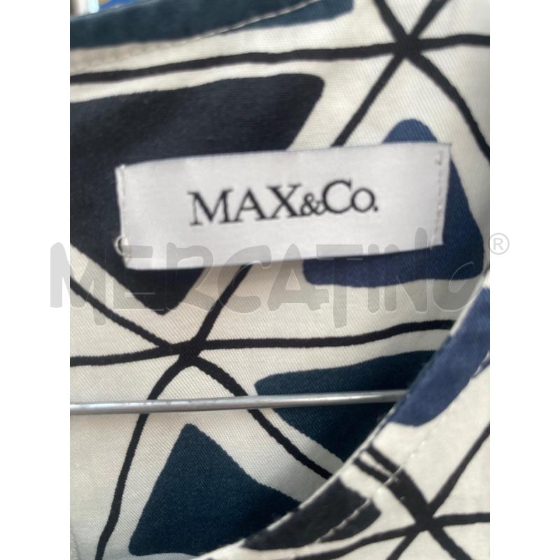 ABITO DONNA MAX& CO FANTASIA TRIANGOLI BLU TG S | Mercatino dell'Usato Arcore 2