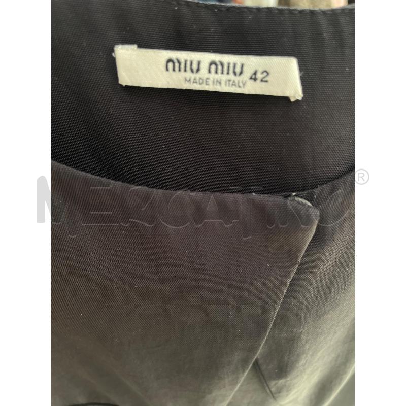 ABITO DONNA MIU MIU NERO TG 42 | Mercatino dell'Usato Arcore 2