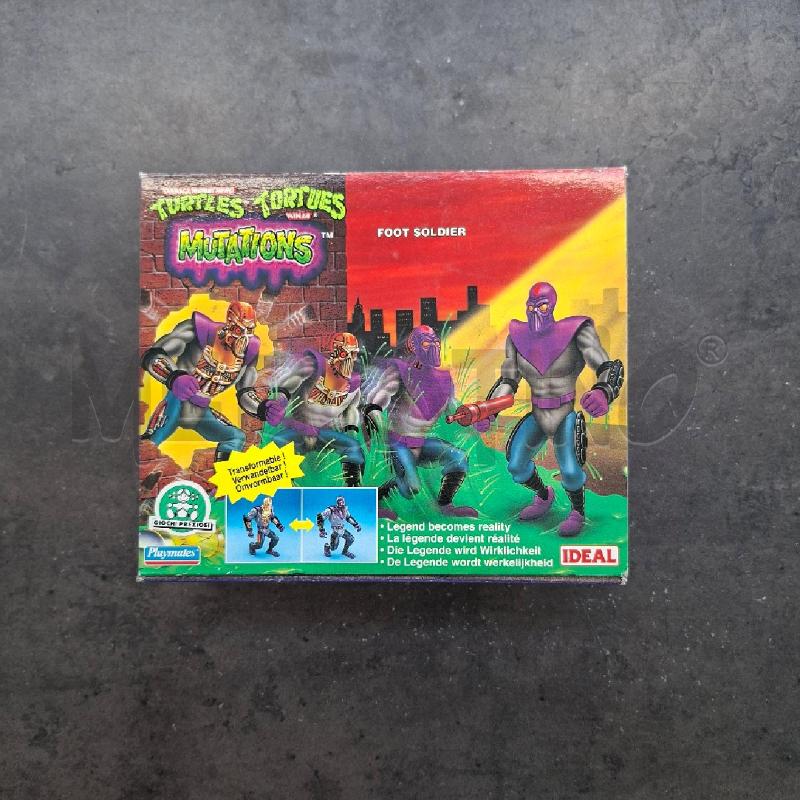 ACTION FIGURE FOOT SOLDIER TURTLES TORTUES MUTATIONS | Mercatino dell'Usato Arcore 1