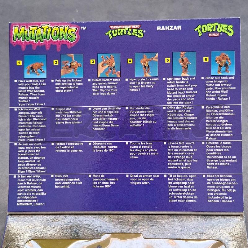 ACTION FIGURE RAHZAR TURTLES TORTUES | Mercatino dell'Usato Arcore 3