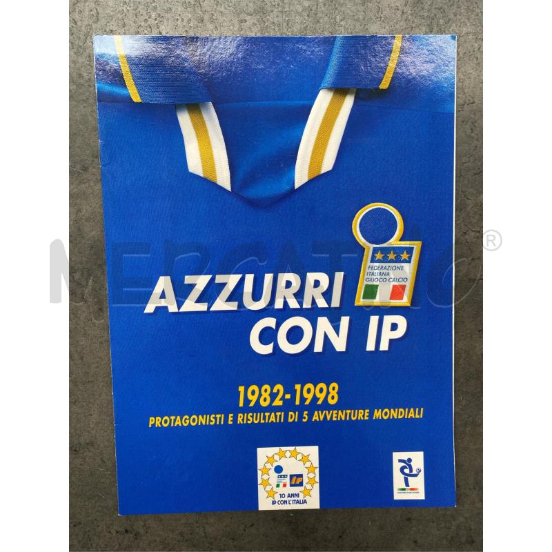 ALBUM AZZURRI CON IP 1982 1998 | Mercatino dell'Usato Arcore 1
