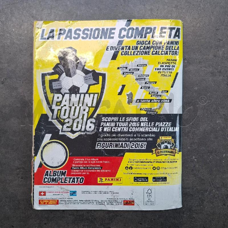 ALBUM CALCIATORI PANINI 2015-2016 INCOMPLETO  | Mercatino dell'Usato Arcore 2