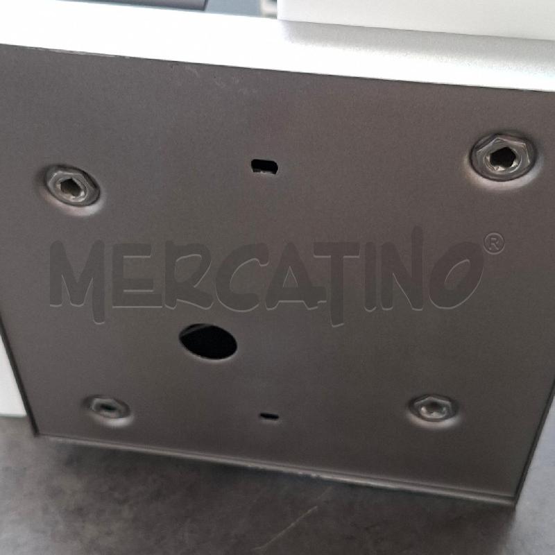 APPLIQUE PANZERI DOMINO VETRO BIANCO NERO CON DIFETTO CROMATURA | Mercatino dell'Usato Arcore 5