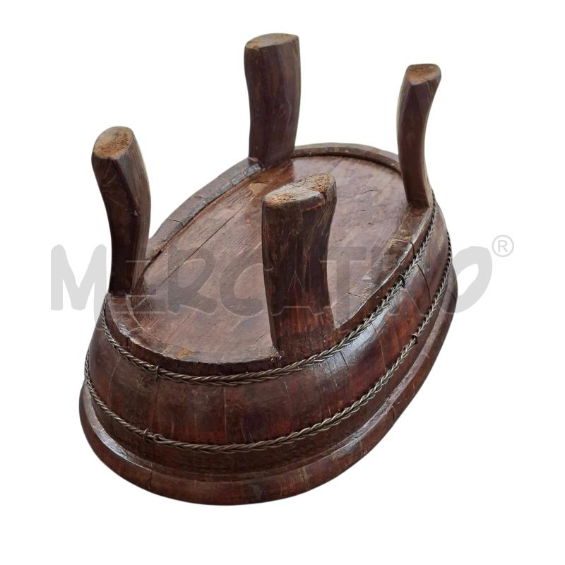 BAGNETTO VECCHIO IN LEGNO STILE ORIENTALE | Mercatino dell'Usato Arcore 4