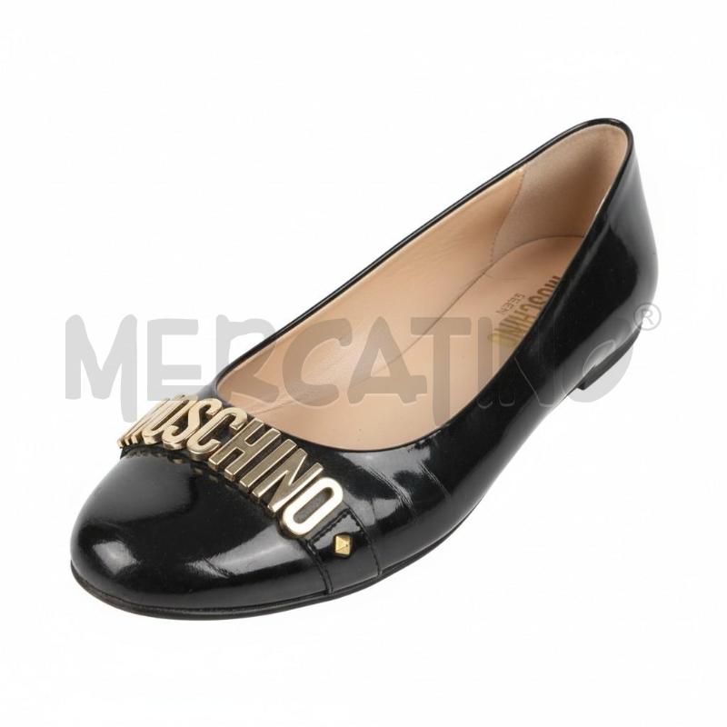 BALLERINA MOSCHINO NERA LUCIDA NEW | Mercatino dell'Usato Arcore 1