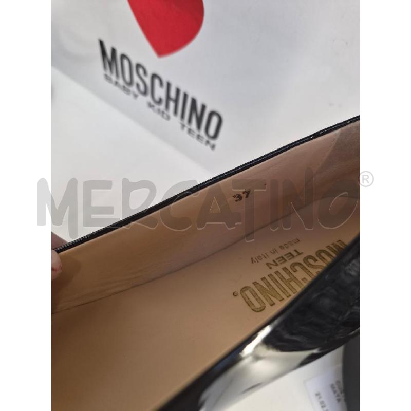 BALLERINA MOSCHINO NERA LUCIDA NEW | Mercatino dell'Usato Arcore 3
