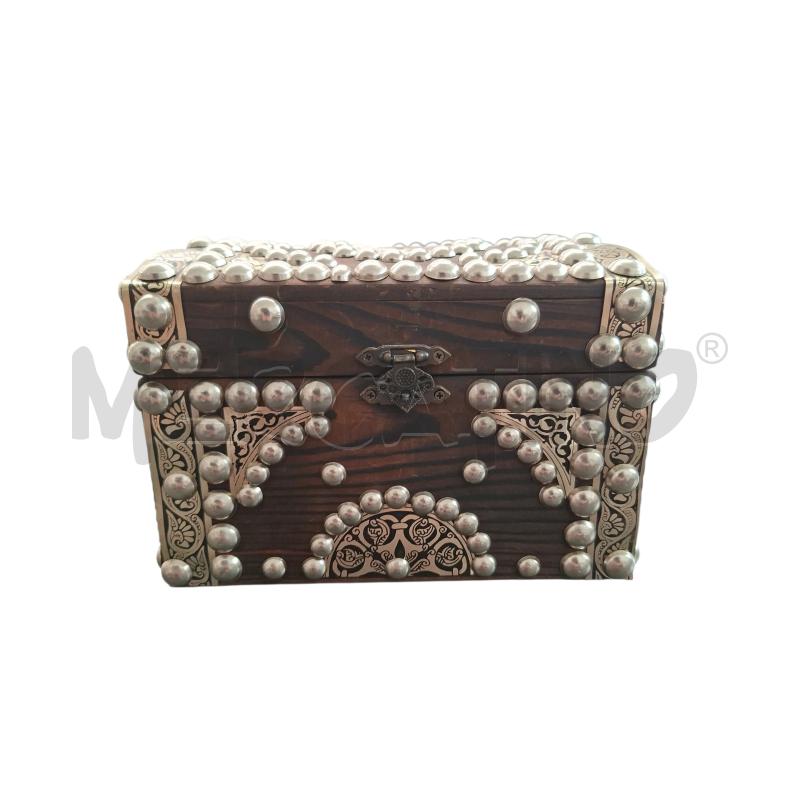 BAULETTO LEGNO VINTAGE BORCHIE  | Mercatino dell'Usato Arcore 5