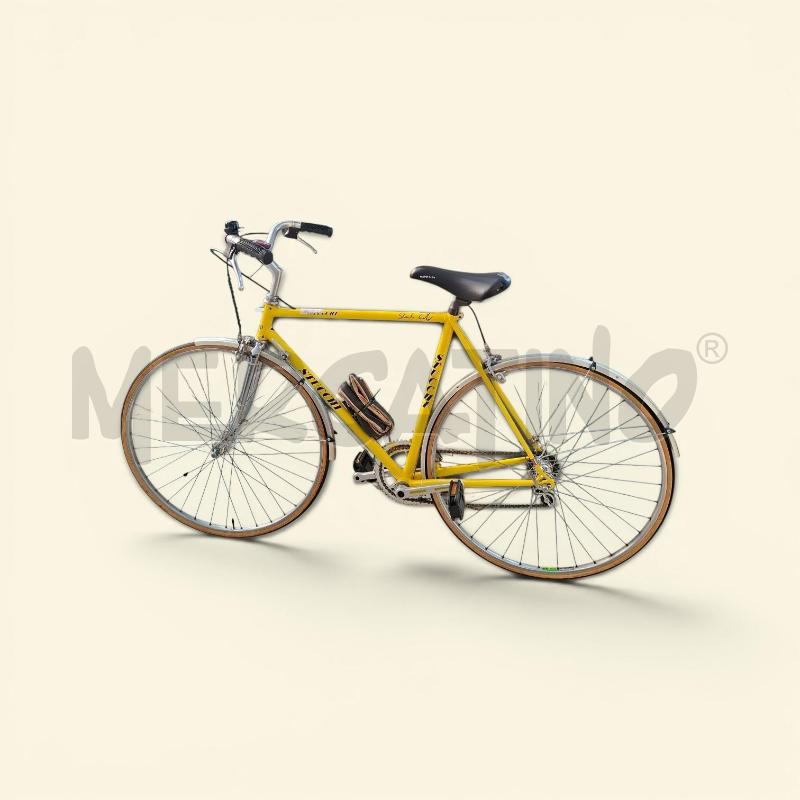 BICICLETTA UOMO STUCCHI GIALLA CON RICAMBIO MANUBRIO  | Mercatino dell'Usato Arcore 1