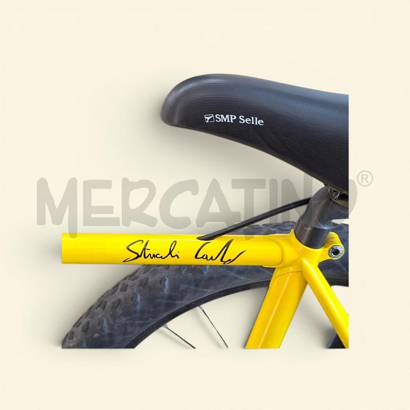BICICLETTA UOMO STUCCHI GIALLA CON RICAMBIO MANUBRIO  | Mercatino dell'Usato Arcore 2