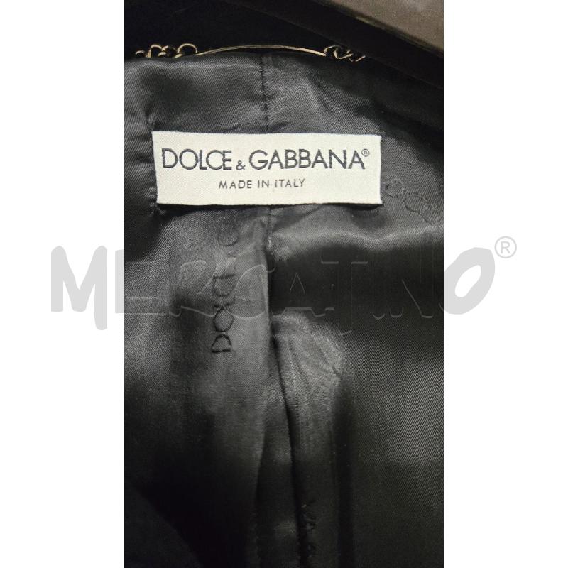BLAZER DOLCE&GABBANA NERO TG 42 IN LANA  | Mercatino dell'Usato Arcore 4