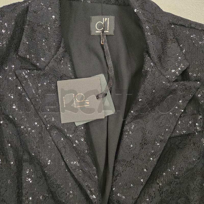 BLAZER DONNA GIULIA MASTINI NERA PAIETTE TG M | Mercatino dell'Usato Arcore 2