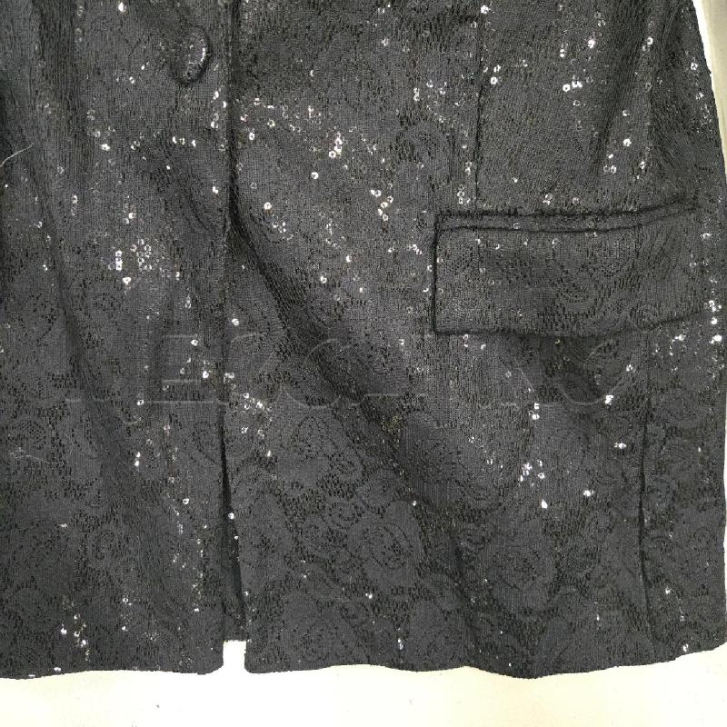 BLAZER DONNA GIULIA MASTINI NERA PAIETTE TG M | Mercatino dell'Usato Arcore 3