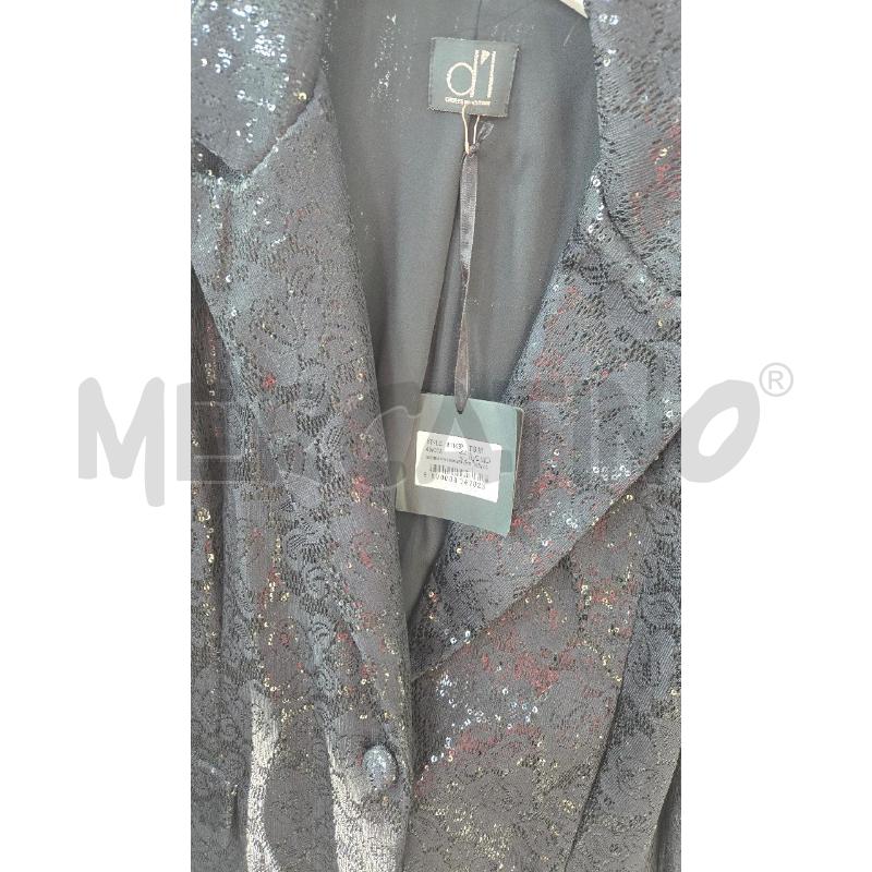 BLAZER DONNA GIULIA MASTINI NERA PAIETTE TG M | Mercatino dell'Usato Arcore 5
