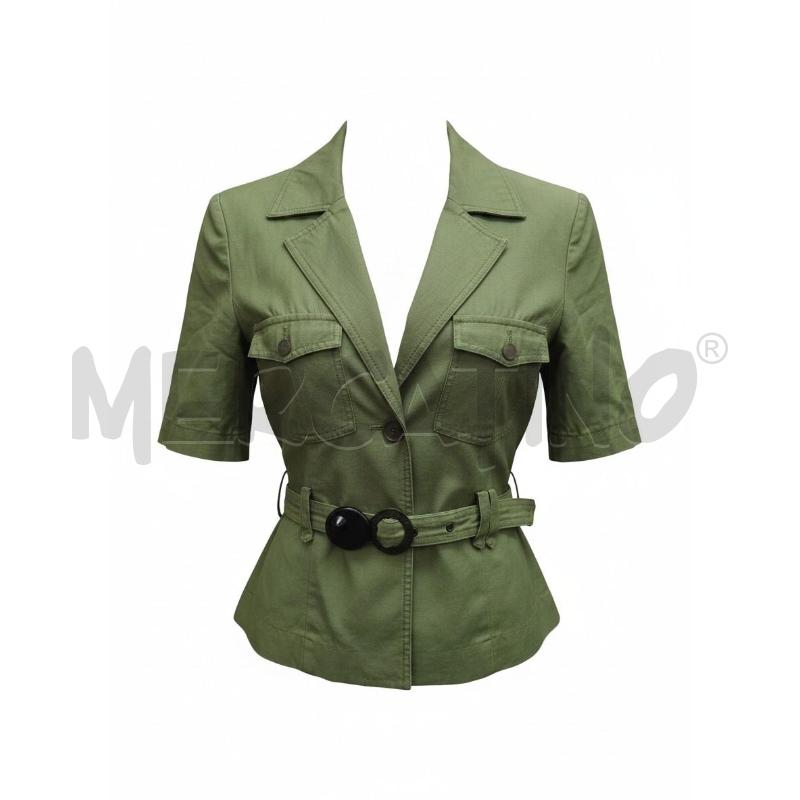 BLAZER DONNA ROBERTO CAVALLI CLASS VERDE LINO TG 42 | Mercatino dell'Usato Arcore 1