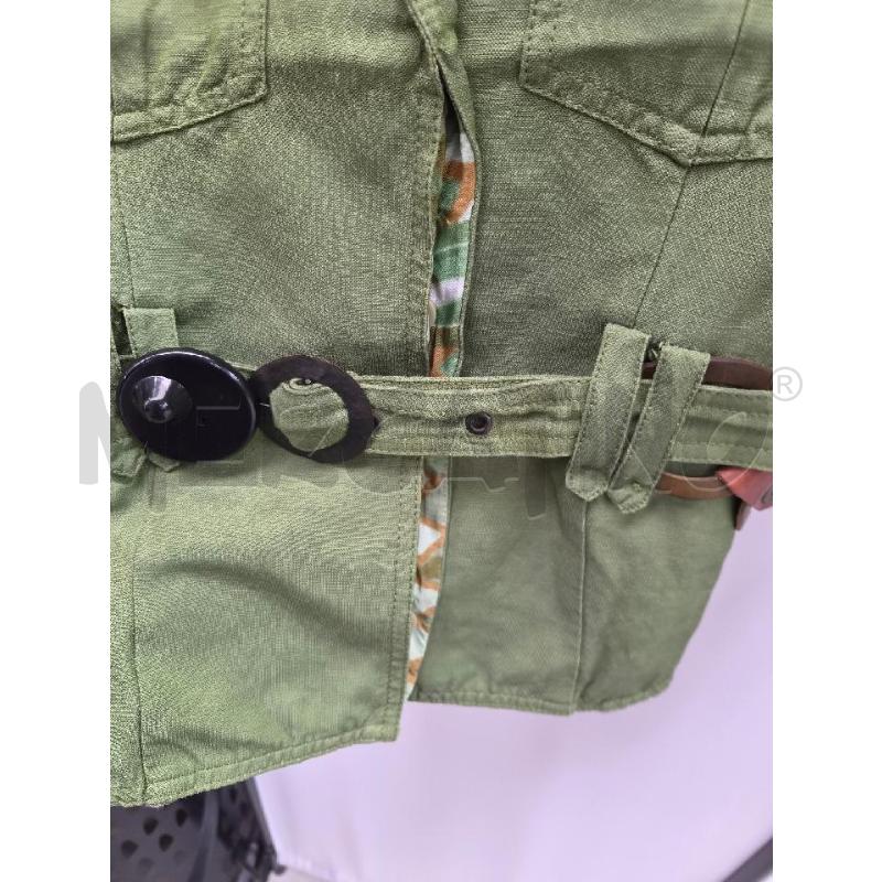 BLAZER DONNA ROBERTO CAVALLI CLASS VERDE LINO TG 42 | Mercatino dell'Usato Arcore 3