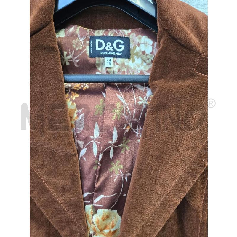 BLAZER D DOLCE&GABBANA RUGGINE TG S | Mercatino dell'Usato Arcore 2