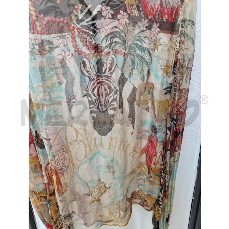 BLUSA DONNA BLUMARINE TG 40 FANTASIA  | Mercatino dell'Usato Arcore 3