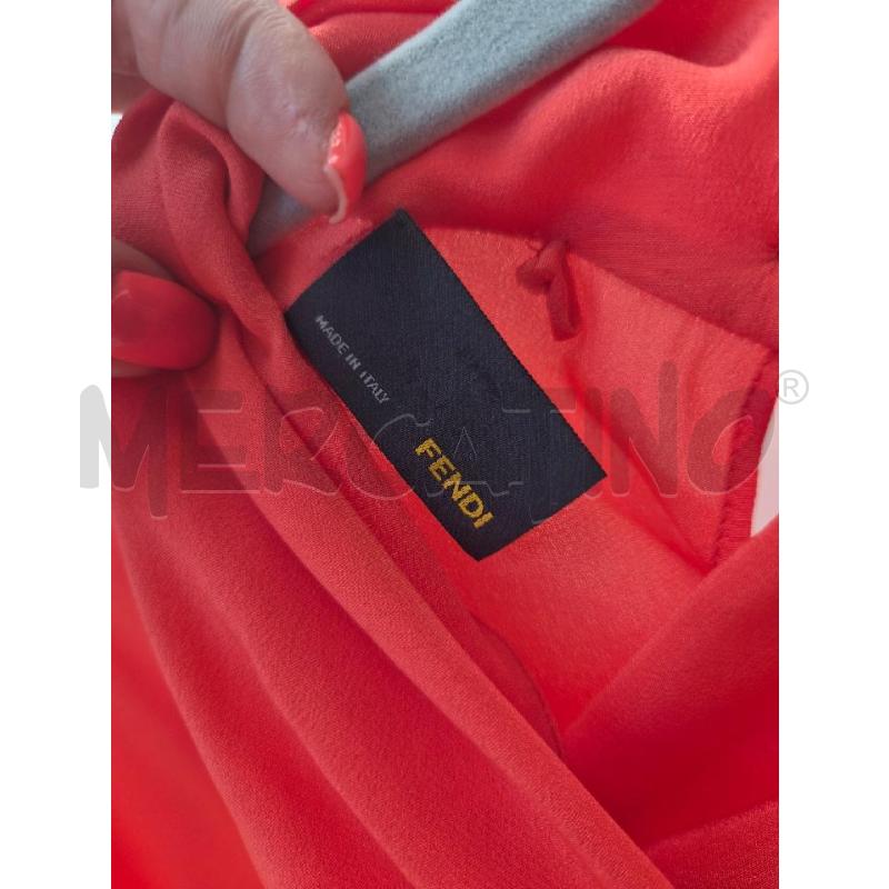 BLUSA DONNA FENDI CORALLO SETA TG 40 | Mercatino dell'Usato Arcore 3