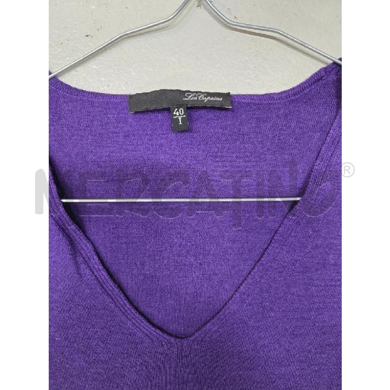 BLUSA DONNA LES COPAINS LILLA TG 40 | Mercatino dell'Usato Arcore 3
