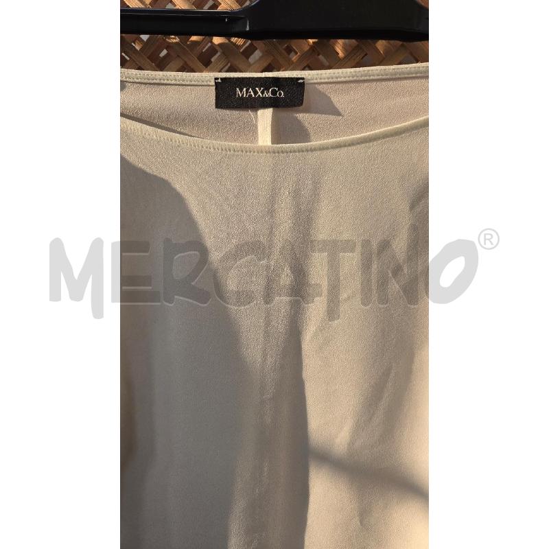 BLUSA DONNA MAX & CO BIANCA | Mercatino dell'Usato Arcore 2
