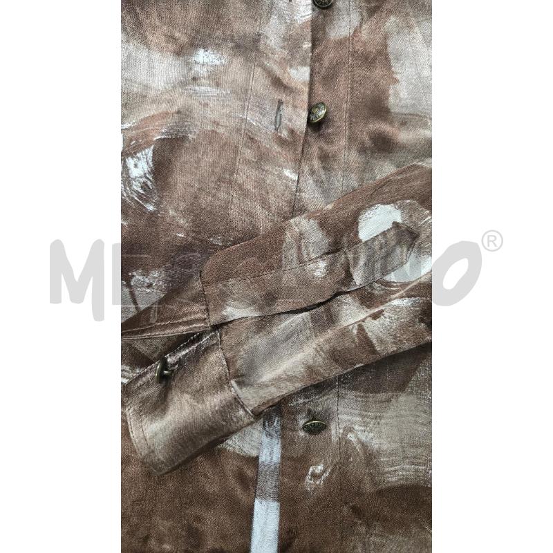 BLUSA DONNA MOSCHINO JEANS FANTASIA MARRONE | Mercatino dell'Usato Arcore 3