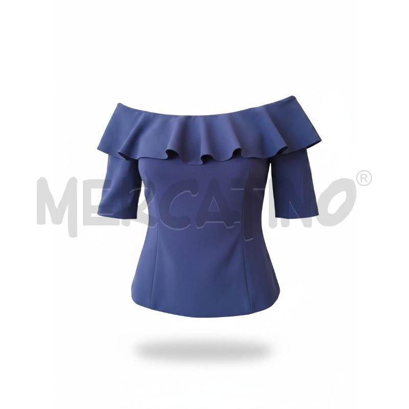 BLUSA DONNA PINKO BLU NEW TG 40 | Mercatino dell'Usato Arcore 1