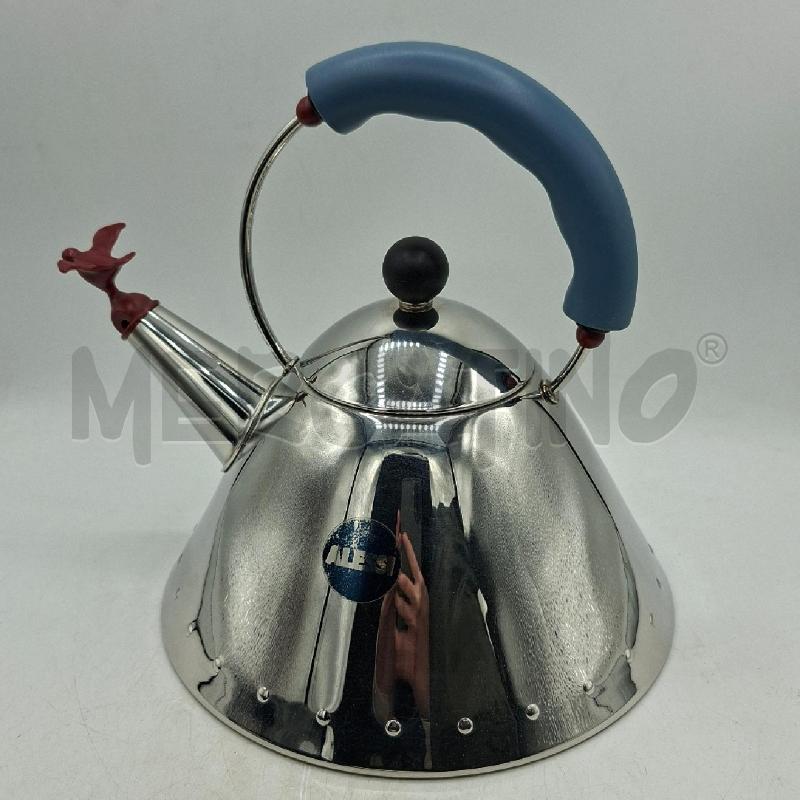 BOLLITORE ALESSI TAPPINO PASSERTTO ROSSO  | Mercatino dell'Usato Arcore 1