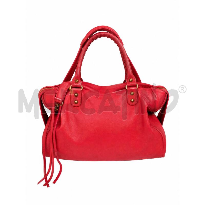 BORSA BALENCIAGA CITY ROSSA BUONE CONDIZIONI | Mercatino dell'Usato Arcore 1