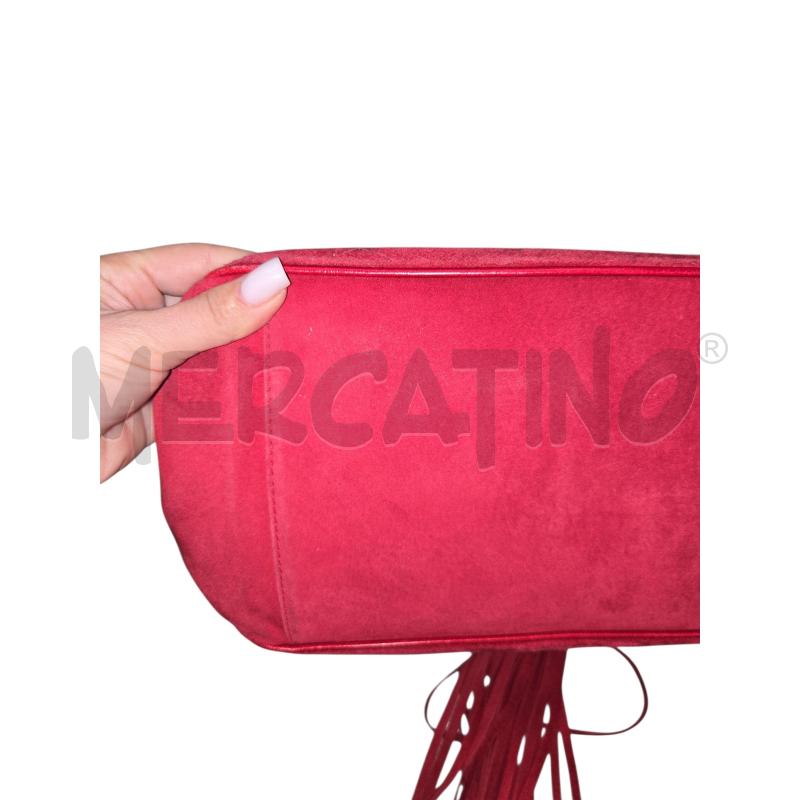 BORSA BRACCIALINI SUEDE BORDEAUX | Mercatino dell'Usato Arcore 4