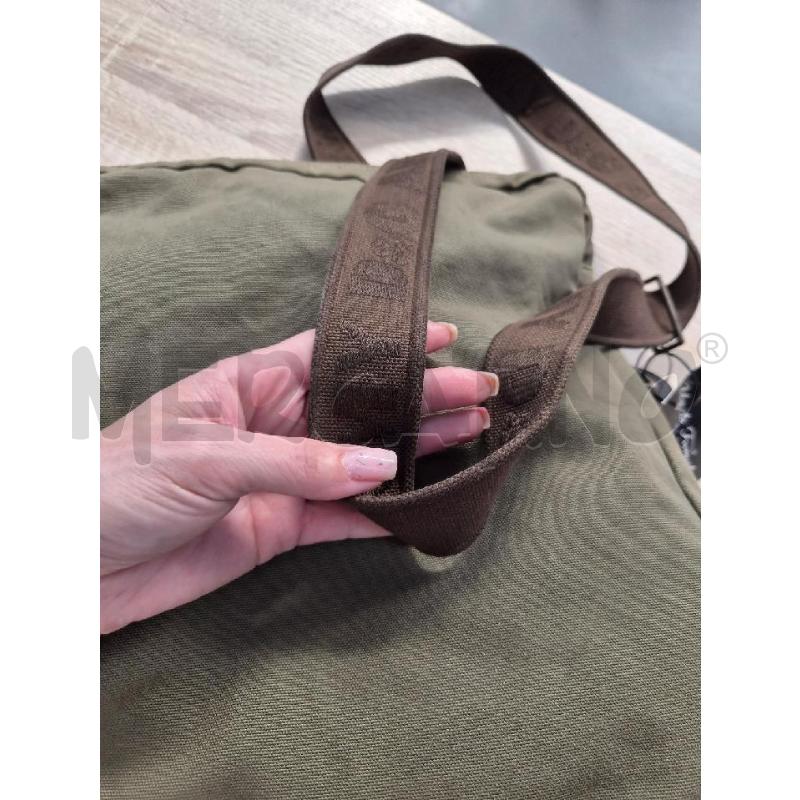 BORSA DOLCE&GABBANA VERDE A TRACOLLA IN TELA | Mercatino dell'Usato Arcore 4
