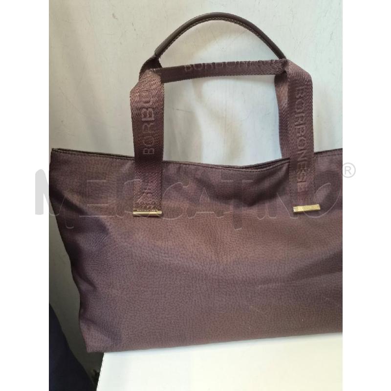 BORSA DONNA BORBONESE A SPALLA IN TELA NEW | Mercatino dell'Usato Arcore 2