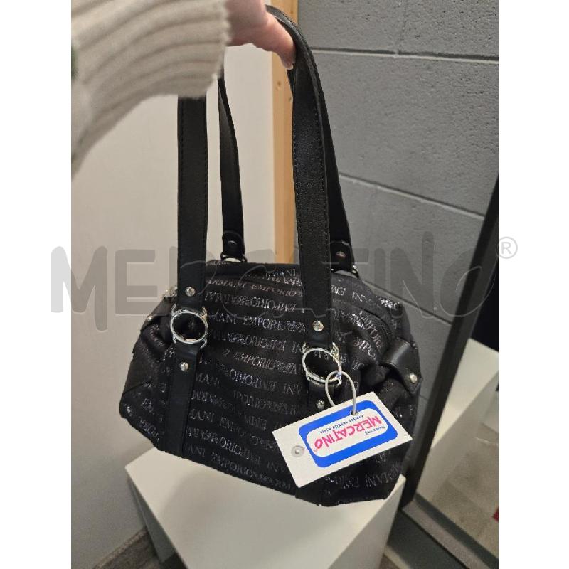 BORSA DONNA EMPORIO ARMANI NERA | Mercatino dell'Usato Arcore 1