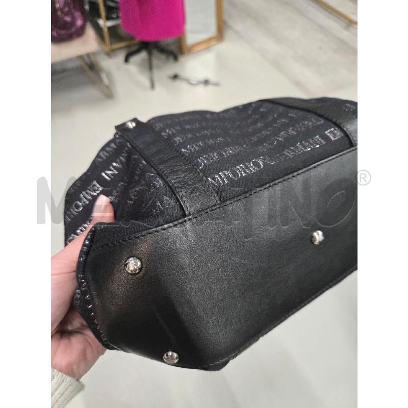 BORSA DONNA EMPORIO ARMANI NERA | Mercatino dell'Usato Arcore 2