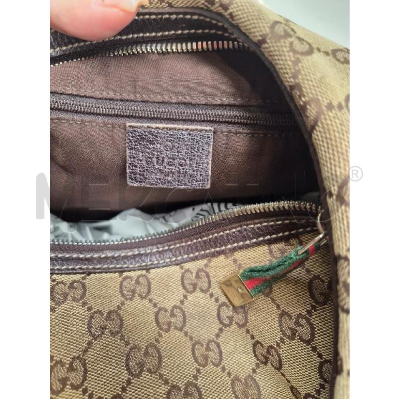 BORSA DONNA GUCCI HOBO IN TELA  | Mercatino dell'Usato Arcore 3