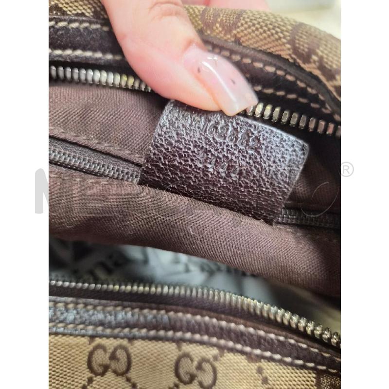 BORSA DONNA GUCCI HOBO IN TELA  | Mercatino dell'Usato Arcore 4
