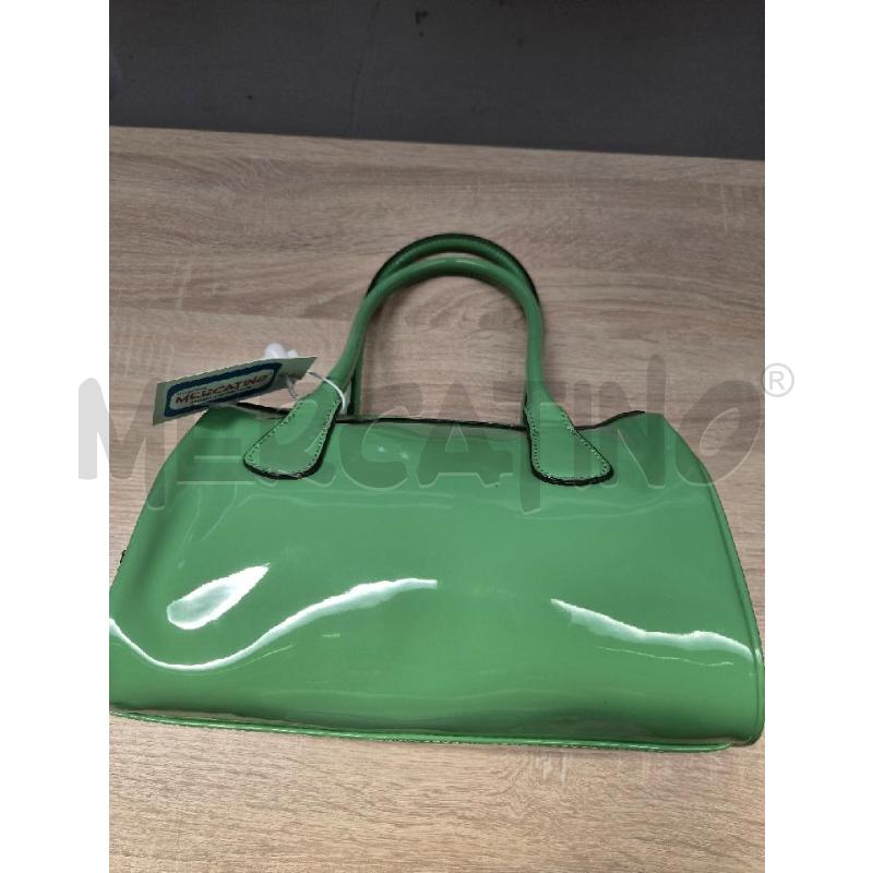 BORSA DONNA GUESS VERDE LUCIDA | Mercatino dell'Usato Arcore 2