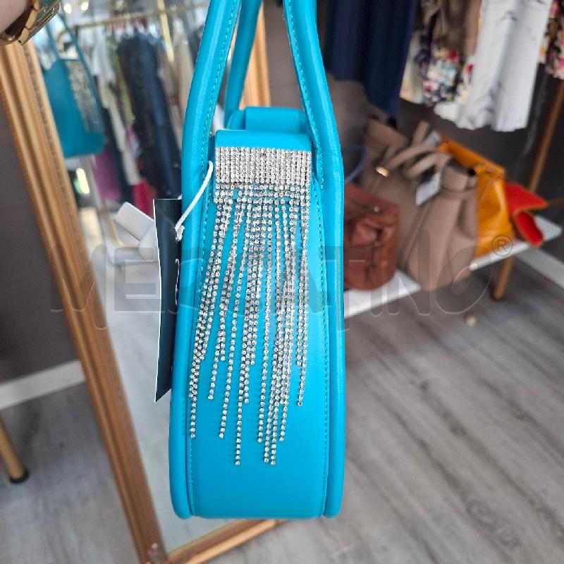 BORSA DONNA HIBOURAMA CELESTE STRASS  | Mercatino dell'Usato Arcore 2