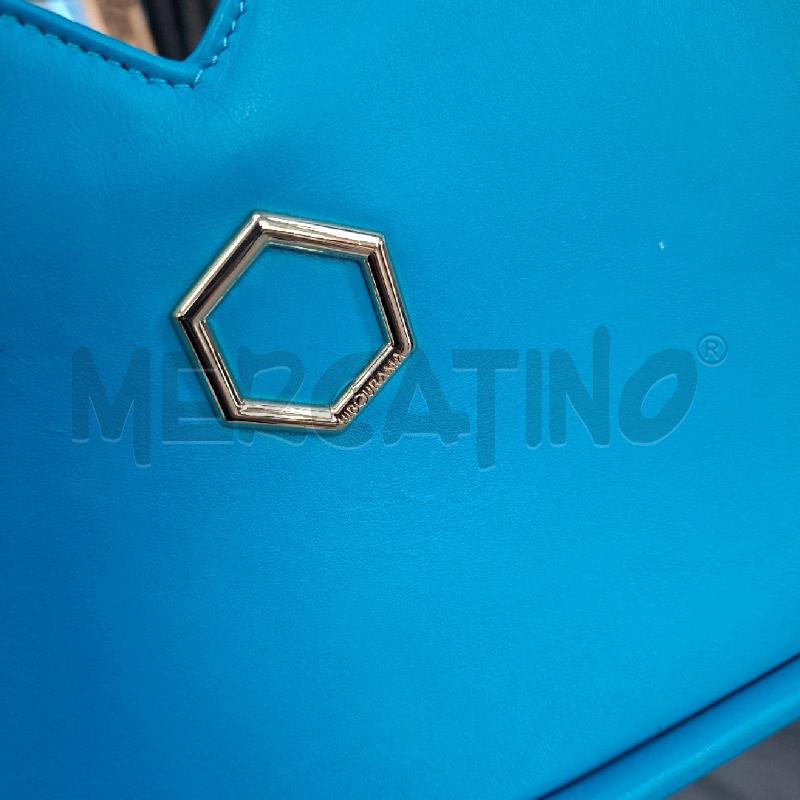 BORSA DONNA HIBOURAMA CELESTE STRASS  | Mercatino dell'Usato Arcore 3