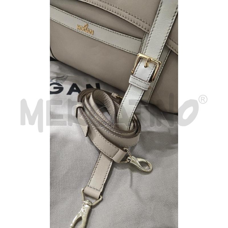 BORSA DONNA HOGAN BEIGE E PANNA | Mercatino dell'Usato Arcore 2
