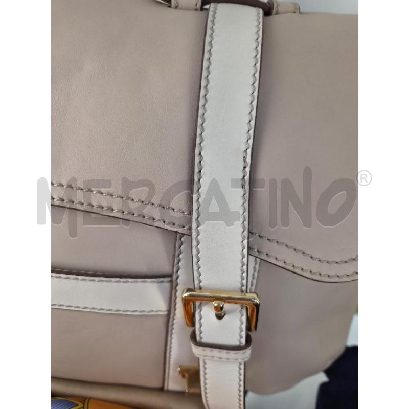 BORSA DONNA HOGAN BEIGE E PANNA | Mercatino dell'Usato Arcore 5