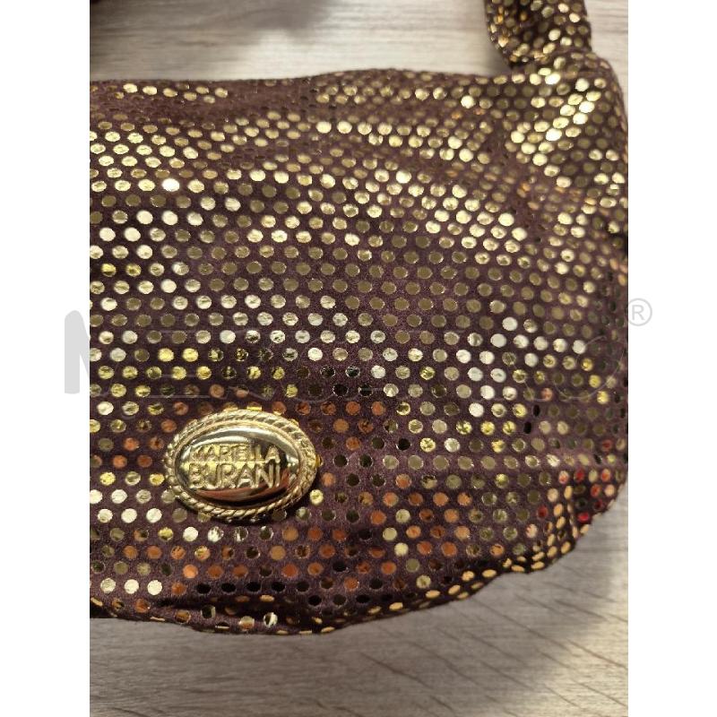 BORSA DONNA MARIELLA BURANI CIOCCO ORO NEW  | Mercatino dell'Usato Arcore 2