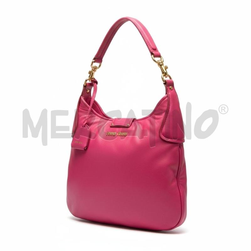 BORSA DONNA MIU MIU FUCSIA DA RINNOVARE | Mercatino dell'Usato Arcore 1